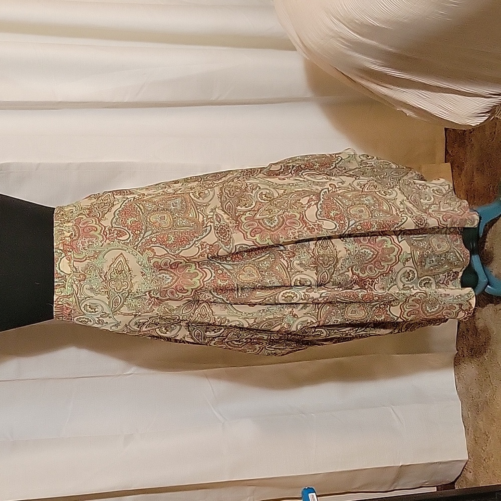 5 R&A paisley skirt